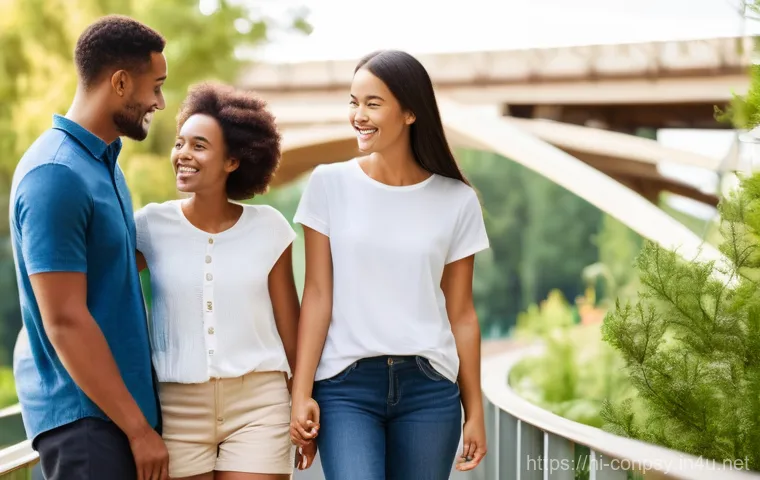 브랜드와 감정적 연관성 - **Prompt 1: A Bridge of Trust and Emotional Connection**
    "A diverse group of smiling people, inc...
